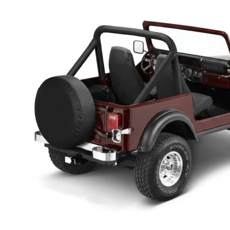 Verdeck Zubehör Jeep CJ8 Bestop Element Doors mit Stautaschen & Halbtüren Black Crush & Denim