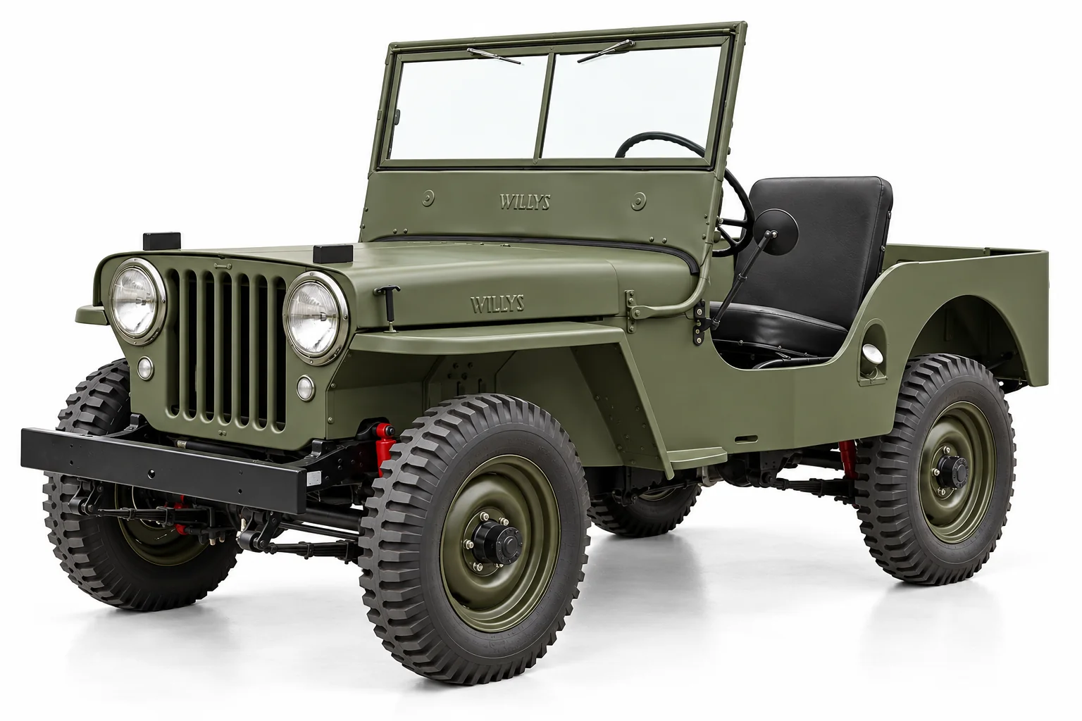 Willys Jeep CJ2A replacement parts & accessories 1946-1949
