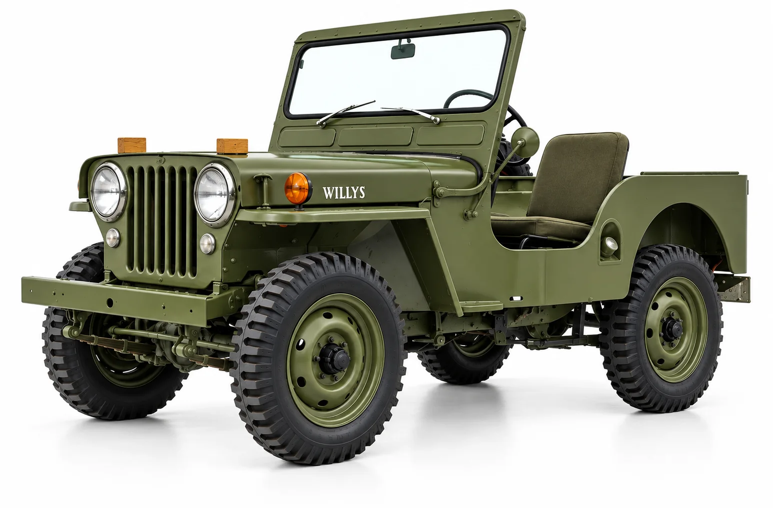 Jeep CJ3A replacement parts & accessories Willys 1949-1953