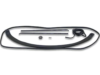 Karosserie Dichtungen Jeep Wrangler YJ Fairchild Industries 10-teiliges Türdichtungs Set und Crown Scheibenrahmendichtung