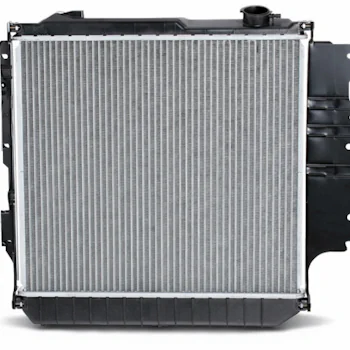 Kühlung Ersatzteile Jeep Wrangler TJ Gates Keilrippenriemen und Crown Kühler mit Wasserpumpe