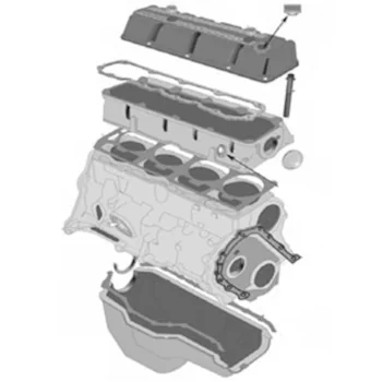 Motorteile 2,5L AMC Jeep CJ5 – Kolben, Kolbenringe, Steuerkette & Dichtungen von Sealed Power & Enginetech, Restaurierung.