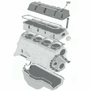 Motorteile Jeep CJ8 81-85 4.2L Ersatzteile Sealed Power Kolben, Prothane Motorlager, Crown & Dorman