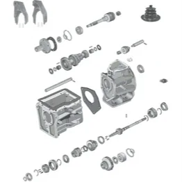SR4 Schaltgetriebe Ersatzteile Jeep CJ5 80-83 – Eingangswelle, Zahnrad, Lager & Dichtsatz von Crown Automotive, Restauration.