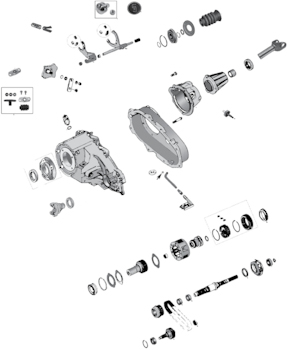 Verteilergetriebe NP231 & NP207