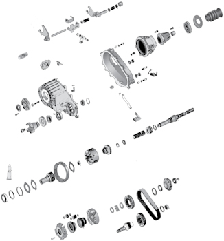 Verteilergetriebe NP242