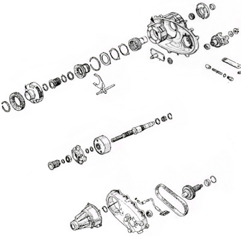 Verteilergetriebe NP249