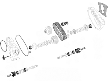 Quadra-Trac Verteilergetriebe Ersatzteile Jeep CJ7 Crown Unterdruckschalter Spicer Flansch Mutter