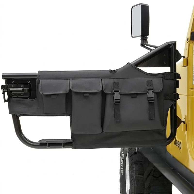 Soft top accessories Jeep Wrangler YJ Bestop roll bar pads Spice and Bestop trail cover