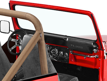 Interieur Zubehör Jeep CJ8 81-85 MD Juan Armaturenbrett Edelstahl Griffe