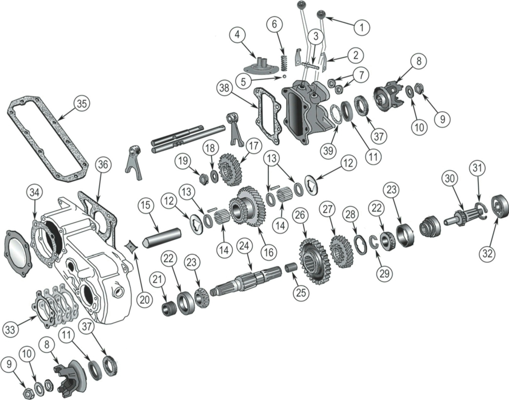 Jeep CJ5 55-71 Dana 18 Transfer Case