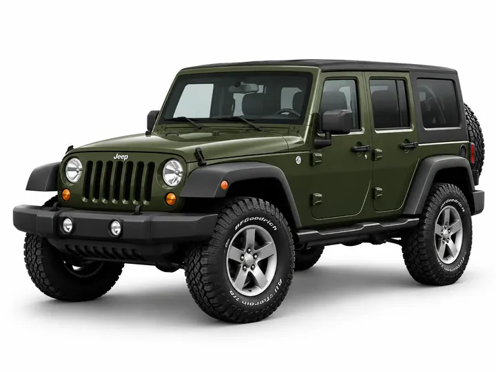 Jeep Wrangler JK, Baujahr 2007 bis 2018