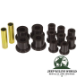 Preview: Blattfederbuchsen Set hinten PU schwarz Jeep CJ 76-86