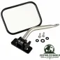 Preview: Rugged Ridge Quick‑Release Mirror Stainless Steel left or right Jeep Wrangler TJ, JK (96-18)
