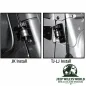 Preview: Rugged Ridge Quick‑Release Mirror Stainless Steel left or right Jeep Wrangler TJ, JK (96-18)