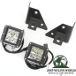 Preview: Headlights LED Set incl. Bracket on Windshield Frame Jeep CJ Wrangler 76-95
