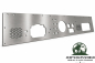Preview: Armaturenbrett Panel Edelstahl Jeep CJ5 CJ7 CJ8 76-86