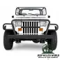 Preview: Rugged Ridge Frontschutzbügel Rammschutz Stoßstange vorne Schwarz Jeep Wrangler YJ TJ (1987-2006)