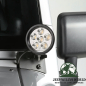 Preview: LED Headlamp round Ø 8,9cm 18 Watt with E-mark