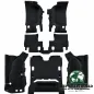 Preview: Auto Custom Carpets Carpet Complete Set, Original Style Black Jeep Wrangler JK 2-Doors (07-10)