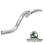 Preview: Endrohrbogen (aluminisiert) mit 2" (50,80 mm) Rohreinang für 4,0L und 5,2L Benzin Motor. Jeep Grand Cherokee ZJ / ZG (1992-1995).
