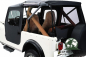 Preview: Tigertop Softtop incl. Doors Black Crush Jeep CJ7 76-86