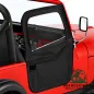 Preview: Bestop 2-Piece Doors Pair Soft Doors Black Denim Jeep CJ7 (1976-1980)