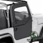 Preview: Bestop 2-Piece Doors Pair Soft Doors Black Denim Jeep Wrangler TJ (1996-2006)