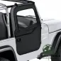 Preview: Bestop 2-Piece Doors Pair Soft Doors Black Diamond Jeep Wrangler TJ (1996-2006)
