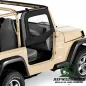Preview: Bestop Soft Upper Doors Pair Black Diamond Jeep Wrangler TJ (1996-2006)
