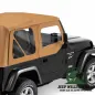 Preview: Bestop Soft Upper Doors Pair Spice Denim Jeep Wrangler TJ (1996-2006)