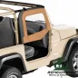 Preview: Bestop Soft Upper Doors Pair Spice Denim Jeep Wrangler TJ (1996-2006)
