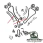 Preview: Crown Secondary Camshaft Timing Chain Jeep Wrangler JK, Cherokee KL, Grand Cherokee WK2 3.0L + 3.2L + 3.6L (11-22)