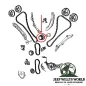 Preview: Crown Spur Gear on the intermediate shaft Jeep Wrangler JK, Cherokee KL, Grand Cherokee WK2 3.0L + 3.2L + 3.6L (11-22)