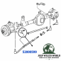 Preview: Tie Rod End Right Lower Jeep Wrangler + Cherokee 84-90