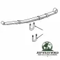 Preview: Leaf Spring U-Bolt Set Dana 35 Rear Jeep Cherokee 84-01