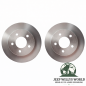 Preview: Brake Rotor Set front Jeep CJ YJ XJ MJ 82-89, 4 Pad overview, pad side shown.