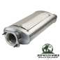 Preview: Exhaust aluminized steel Muffler with 2,25" Tube for 2.4L, 2.5L and 4.0L engine. Jeep Wrangler TJ (24.01.2000-2006), flanged side pictured.