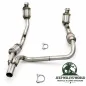 Preview: Flammrohr Hosenrohr mit zwei Katalysatoren 3,8L Jeep Wrangler JK (07-09)