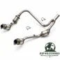 Preview: Flammrohr Hosenrohr mit zwei Katalysatoren 3,8L Jeep Wrangler JK (07-09)