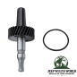 Preview: Tachoritzel, Tachoantrieb mit 29 Zähnen und kurzem Schaft inkl. O-Ring für NP231 Verteilergetriebe. Jeep Cherokee XJ / Wrangler YJ / TJ (1993-2006).
