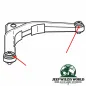 Preview: Dorman Querlenkerbuchse Premium, Hinterachse oben rechts oder links Jeep Cherokee KJ, Grand Cherokee WJ WG (99-07)