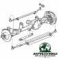 Preview: Spurstangenrohr mit Schellen Jeep Grand Cherokee WJ WG 99-04