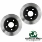 Preview: Raybestos R-Line Bremsscheiben Paar hinten Jeep Grand Cherokee WJ WG (99-04)