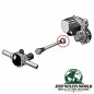 Preview: Propeller Shaft Repair Kit Front Transfer Case Jeep Cherokee + Grand Cherokee 99-07