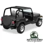 Preview: Bestop Strapless Bikini Top Vinyl Black Denim Jeep Wrangler YJ (1992-1995)