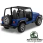Preview: Bestop Strapless Bikini Top Vinyl Black Denim Jeep Wrangler TJ (1996-2002)