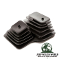 Preview: Double Shifter Boot (outer) BA10/5 AX4 AX5 AX15 Transmission Jeep Wrangler YJ (87-95), front pictured.