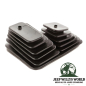 Preview: Double Shifter Boot (outer) BA10/5 AX4 AX5 AX15 Transmission Jeep Wrangler YJ (87-95), dashboard facing side pictured.