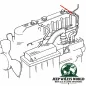 Preview: Dorman Kurbelgehäuse Entlüftungsschlauchpaket zum Ansaugkrümmer Jeep Grand Cherokee 4,0L Motor (93-96)